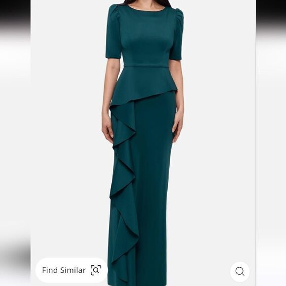 Xscape evening dress, size 8 - Picture 3 of 4